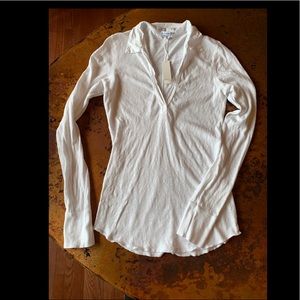 Made in the 🇺🇸. Long sleeved collared tee